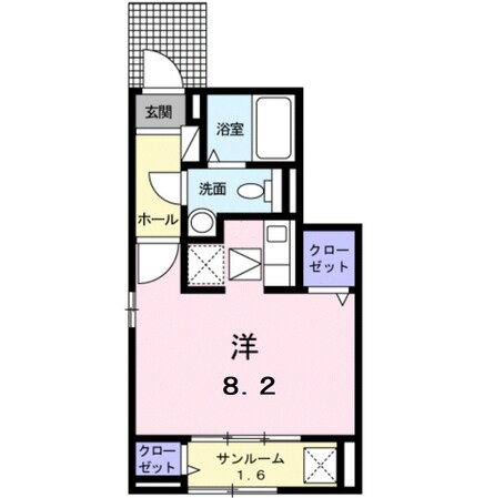 アルファ・グランデの物件間取画像